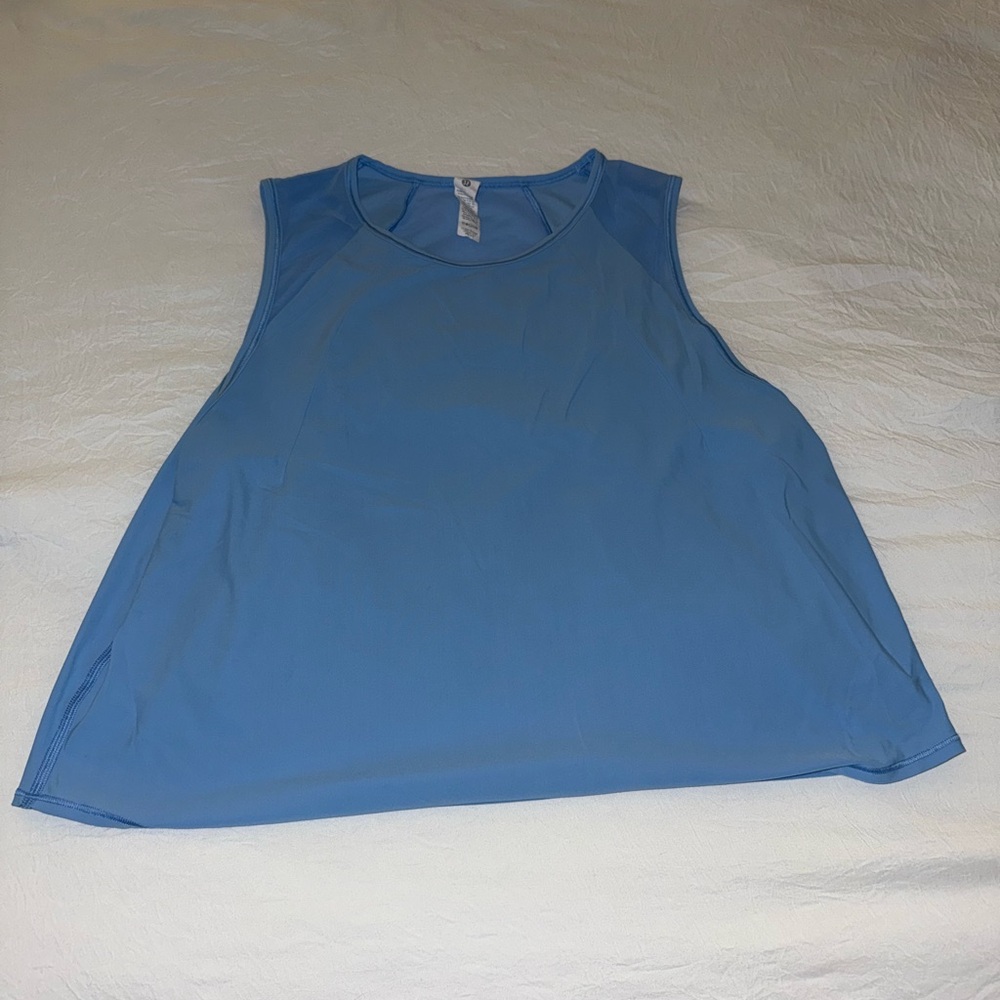 Lululemon sculpt cropped tank top